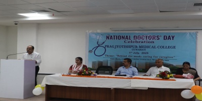 Invited Guest Mr Adip. Phukan delivering speech